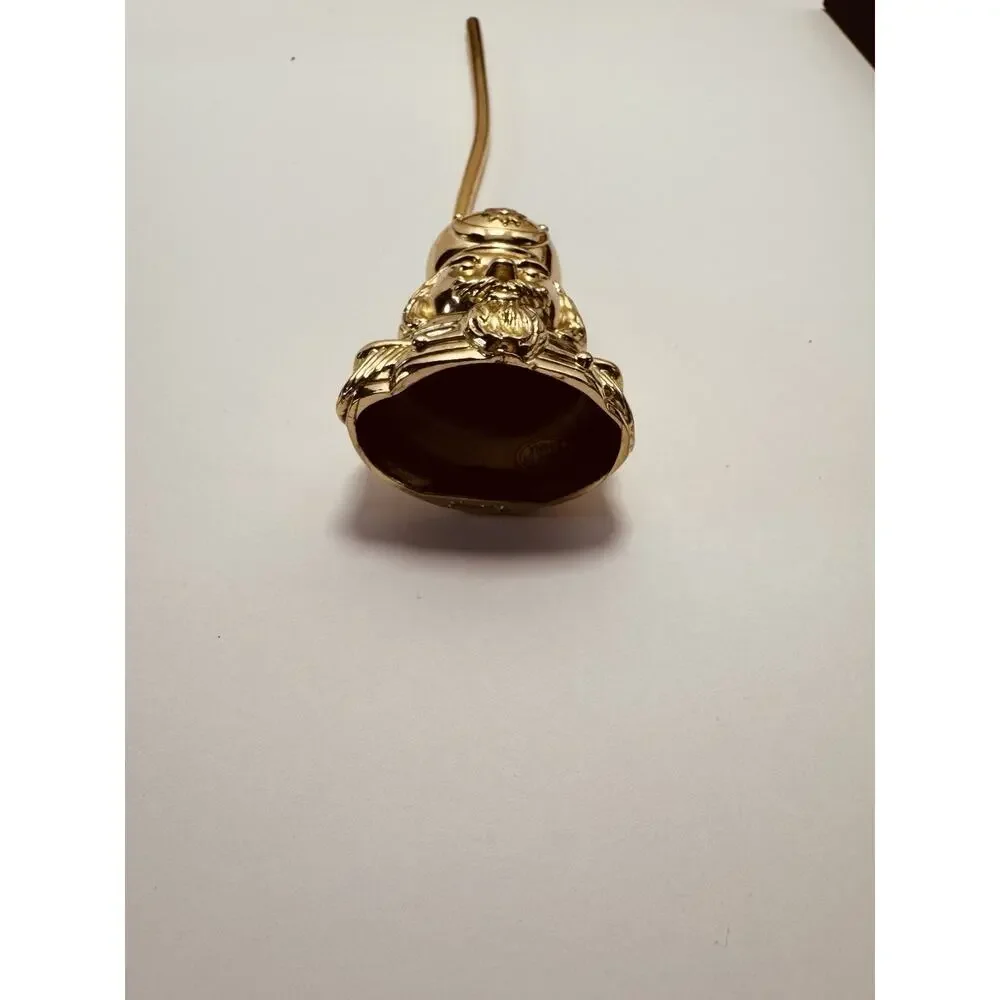 The Bombay Company Godinger Nutcracker Candle Snuffer Gold-Tone Metal Decor